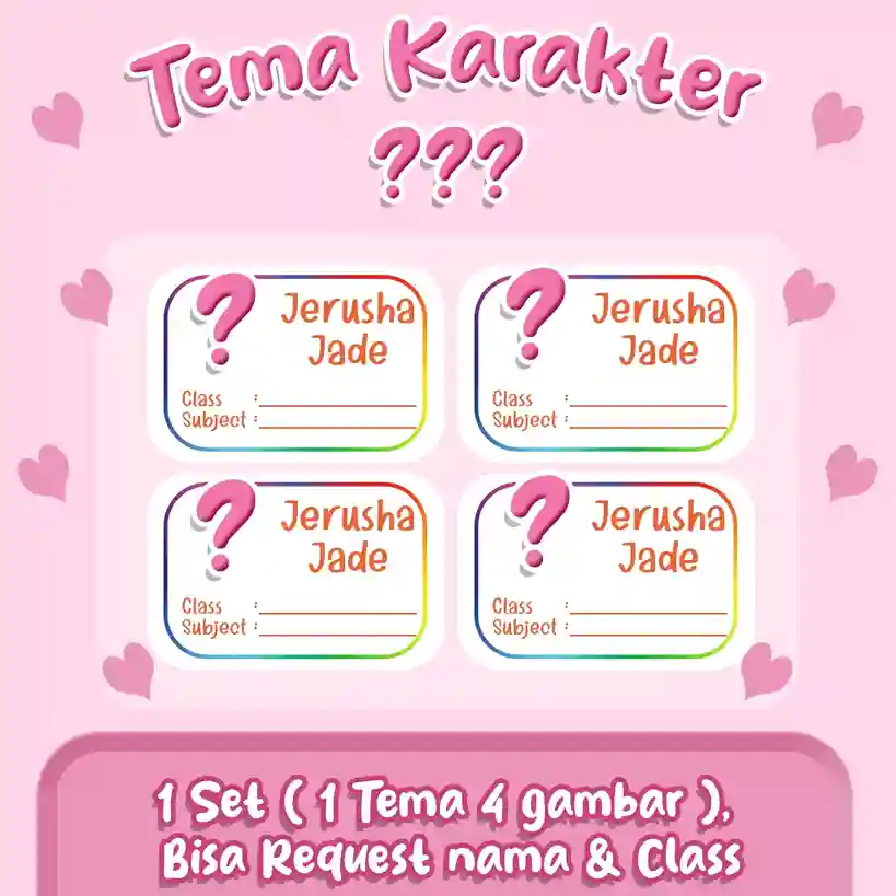 Request Karakter